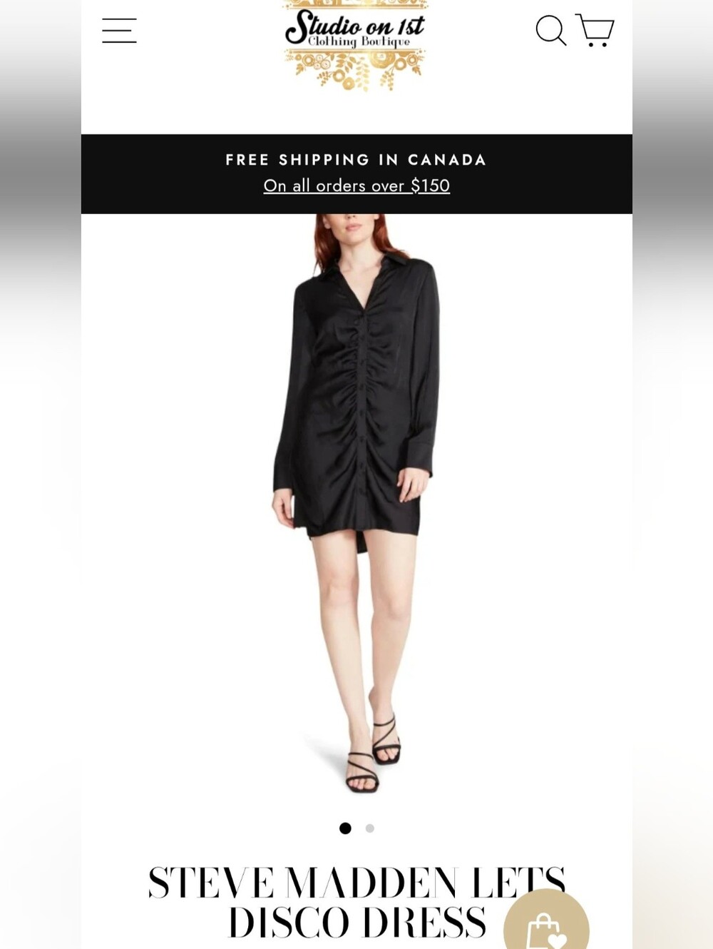 Steve Madden "LET'S DISCO", Dress
